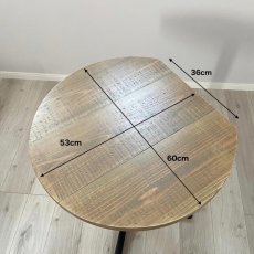 画像2: 足場板　変形カフェテーブル (2)