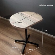 画像2: 足場板カフェテーブル　変形 (2)