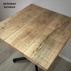 画像10: 【 SALE 】 古材　足場板カフェテーブル　 (10)